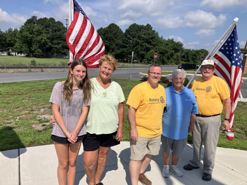 Flags for Heroes Flag Installation
