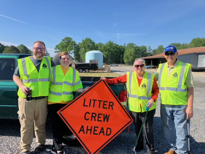 Highway Clean-up on Kruger Road